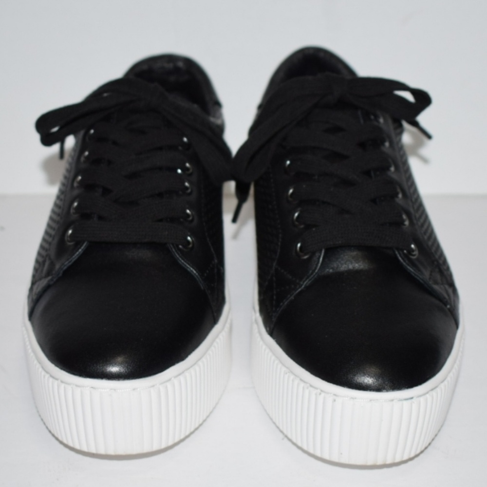 Leather Halogen Bethany Platform Sneakers Size 7.5 - Picture 2 of 8